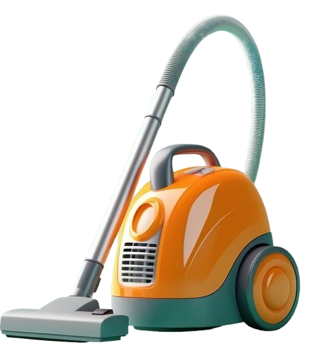 Vacuum cleaner with compact high-speed electric motor
